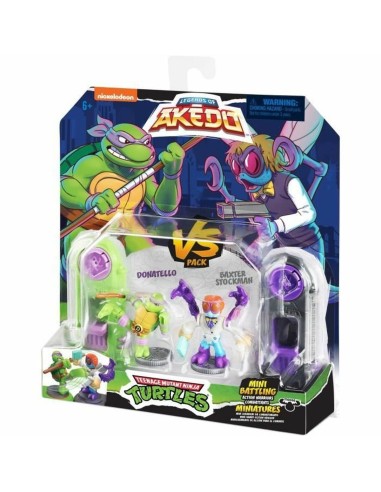 Combat figures Teenage Mutant Ninja Turtles Legends of Akedo: Donatello vs Baxter Stockman