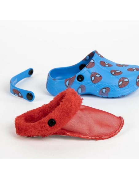House Slippers Spider-Man Blue