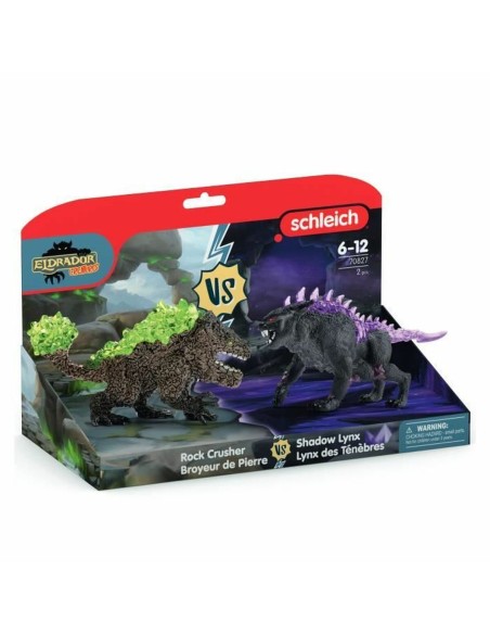 Action Figure Schleich Dark Lynx vs Stone Crusher Duo Figurines
