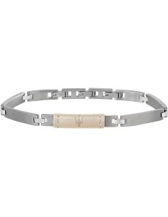 Men's Bracelet Maserati ICONIC Leather Stainless steel