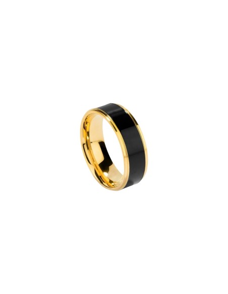 Men's Ring Radiant RH000137-26 26 Black Golden