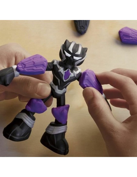 Modelling Clay Game Play-Doh Black Panther garras afiladas noir