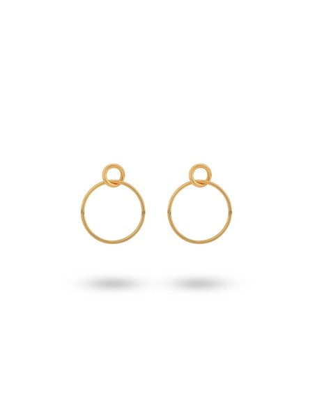 Ladies' Earrings 24KAE 42409Y Golden