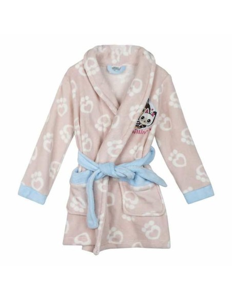 Children's Dressing Gown Gabby's Dollhouse Pink