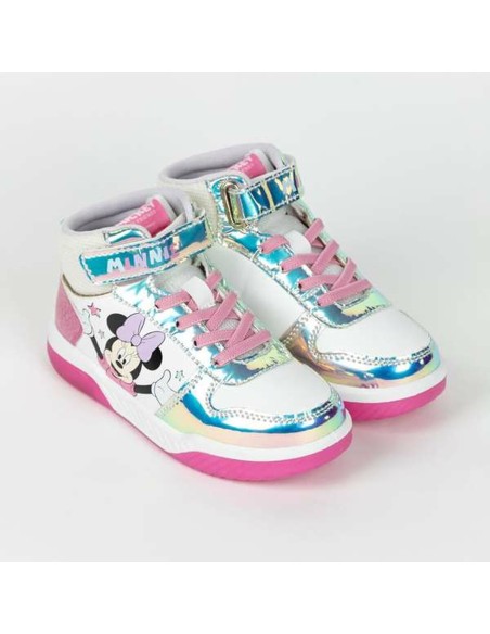 Sports Shoes for Kids Minnie Mouse Silver