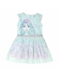 Dress Frozen Turquoise Girl