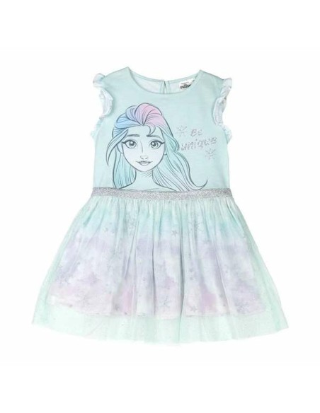 Dress Frozen Turquoise Girl