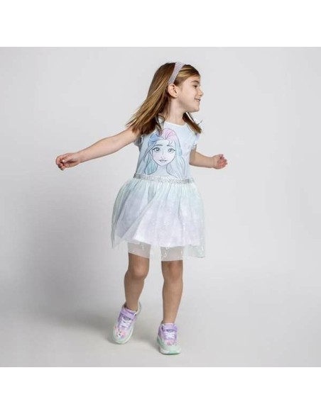 Dress Frozen Turquoise Girl