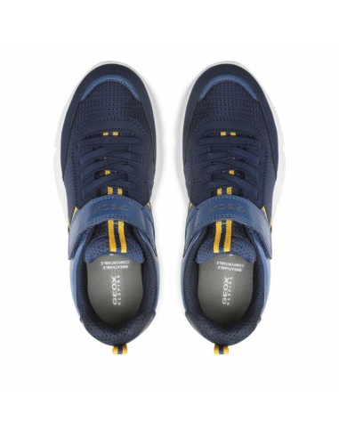 Sports Shoes for Kids Geox J Aril Bungee Navy Blue