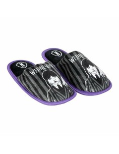 House Slippers Wednesday Black