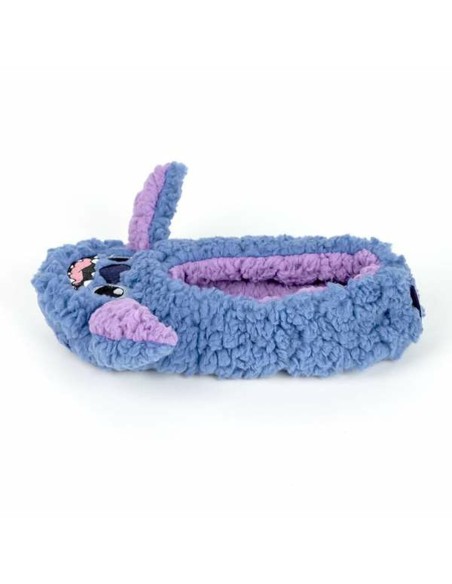 House Slippers Stitch Blue