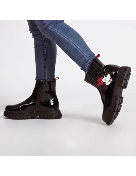 Kids Casual Boots Minnie Mouse Black