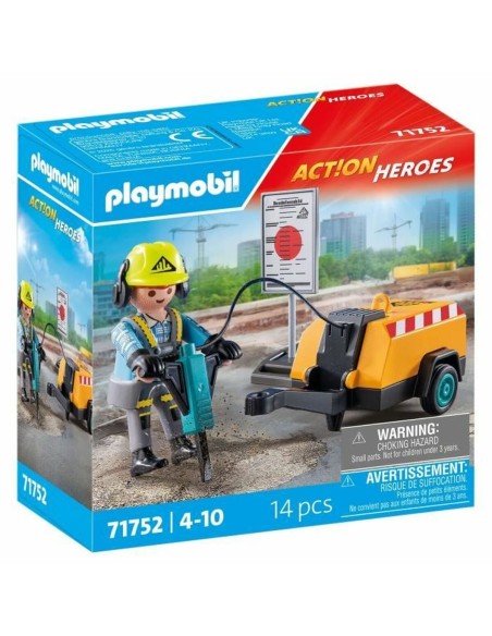 Vehicle Playset Playmobil 71752 14 Pieces