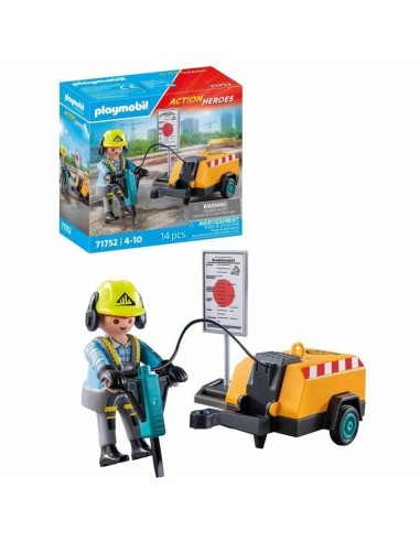 Vehicle Playset Playmobil 71752 14 Pieces