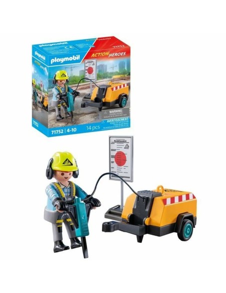 Vehicle Playset Playmobil 71752 14 Pieces