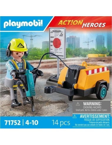 Vehicle Playset Playmobil 71752 14 Pieces