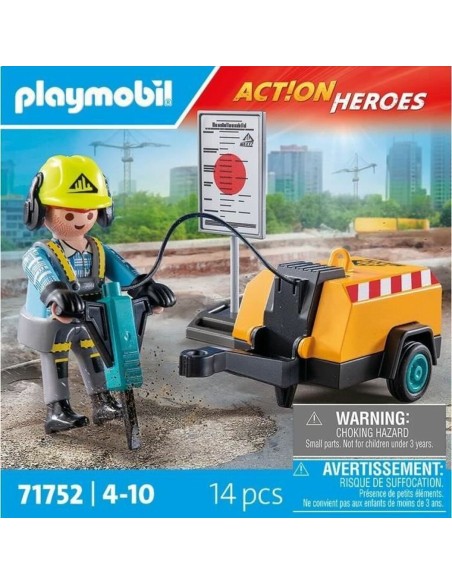 Vehicle Playset Playmobil 71752 14 Pieces
