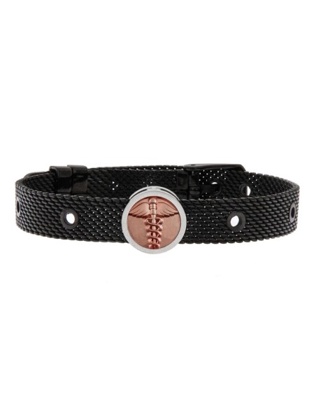 Men's Bracelet Talent Jewels TJA-2-04-02-2-215 Black