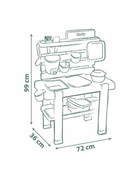 Toy kitchen Smoby Life - Mud Kitchen