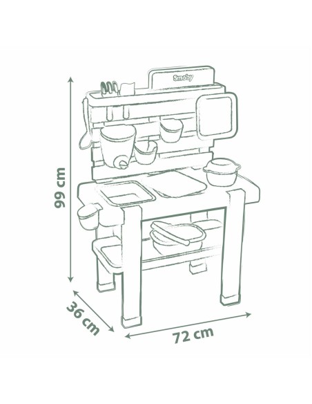 Toy kitchen Smoby Life - Mud Kitchen