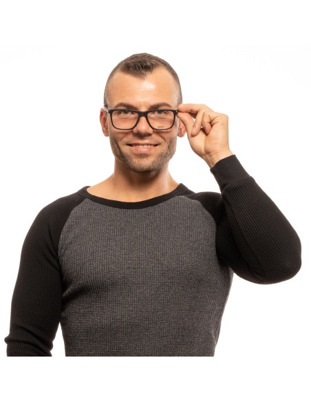 Men' Spectacle frame Lozza VL4137 54BLKM