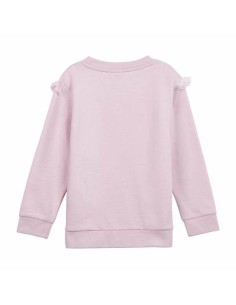 Unisex Sweatshirt without Hood Frozen Light Pink 2
