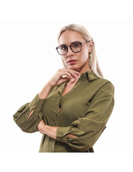 Unisex' Spectacle frame Lozza VL4152 500BLK