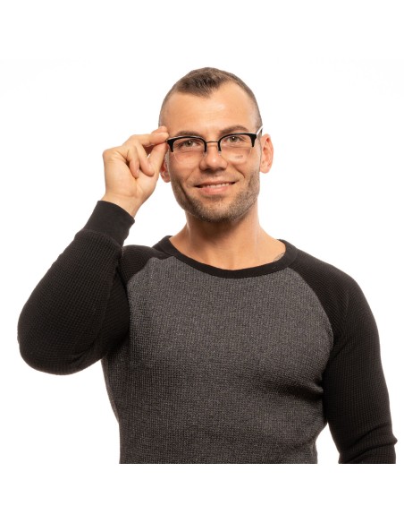 Unisex' Spectacle frame Lozza VL4145 480BLK