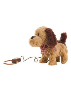 Plush Toy Dog Brown 22 cm 2