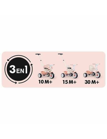 Tricycle Smoby Be Move Confort Pink