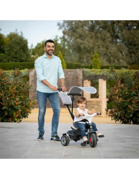 Tricycle Smoby Baby Driver Grey