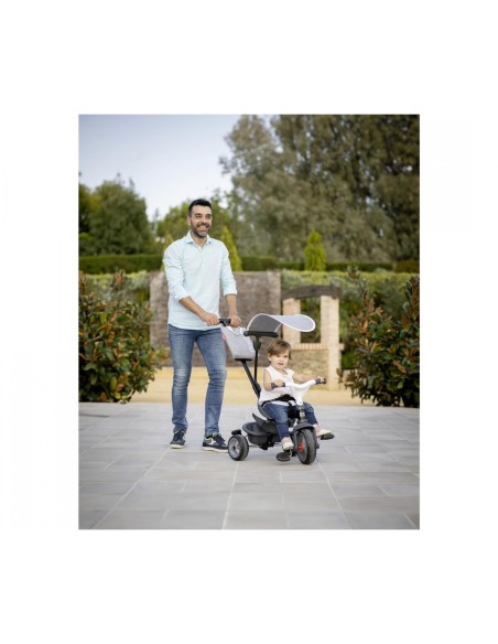 Tricycle Smoby Baby Driver Grey