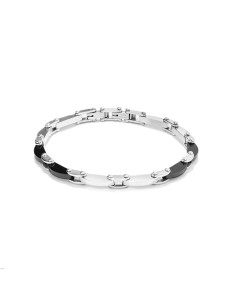 Men's Bracelet Radiant RH000006 Black Silver