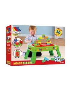 Interactive Toy Moltó Blocks Desk 65 x 28 cm