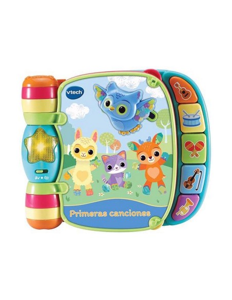 Baby toy Vtech Libro musical primeras canciones. 19 x 22 x 4 cm