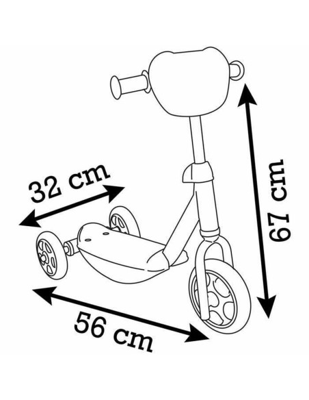 Tricycle Smoby Stitch 3R