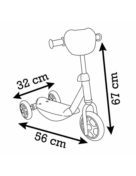 Tricycle Smoby Stitch 3R
