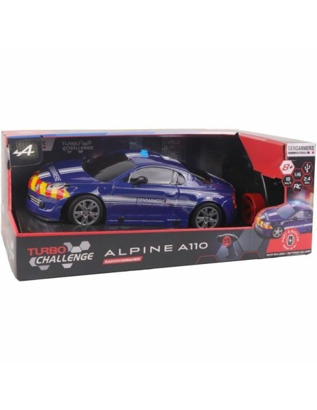 Remote-Controlled Car Turbo Challenge Alpine A110 Blue 1:16