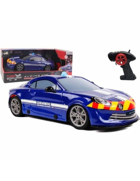Remote-Controlled Car Turbo Challenge Alpine A110 Blue 1:16