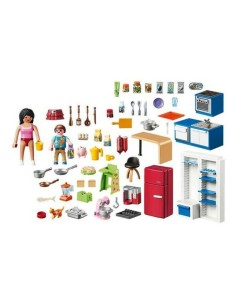 Playset Dollhouse Kitchen Playmobil 70206 (129 pcs) 2
