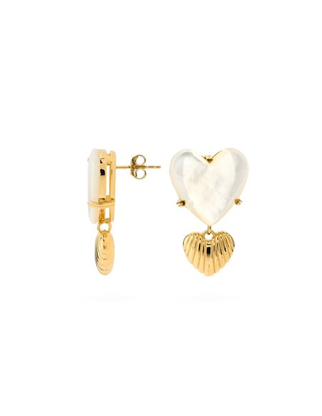 Ladies' Earrings 24KAE 42490Y Golden