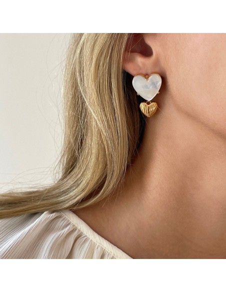 Ladies' Earrings 24KAE 42490Y Golden