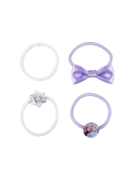 Hair ties Frozen Multicolour 6 Units