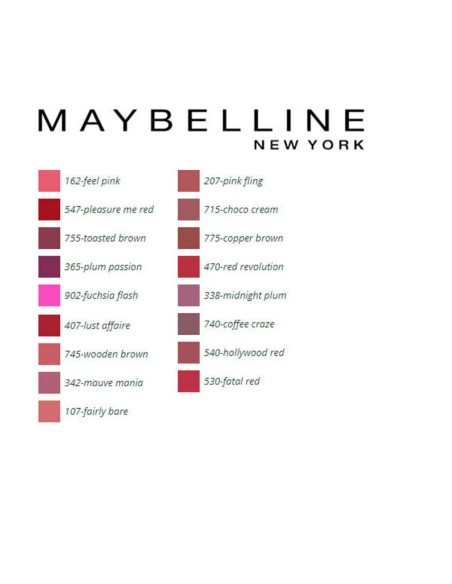 Lipstick Color Sensational Maybelline