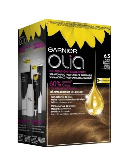 Dye No Ammonia Olia Garnier 3600541234925 Dark Golden Blonde