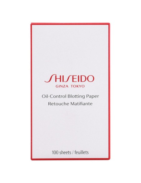 Sheets of Astringent Paper Shiseido The Essentials (100 Units)