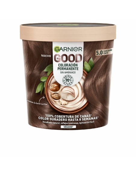 Permanent Dye Garnier Good Café Brown Nº 5.0 (1 Unit)