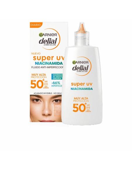Anti-imperfection Treatment Garnier Delial Super Uv Spf 50 40 ml Niacinamide