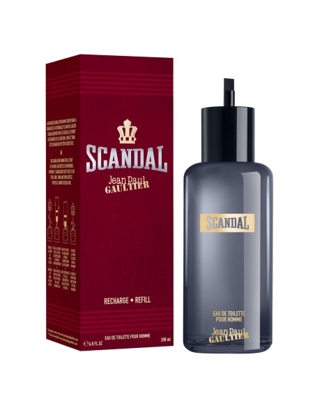 Men's Perfume Jean Paul Gaultier Scandal pour Homme EDT 200 ml Refill