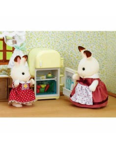 Action Figure Sylvanian Families Mom Rabbit Chocolate / Refrigerator 2